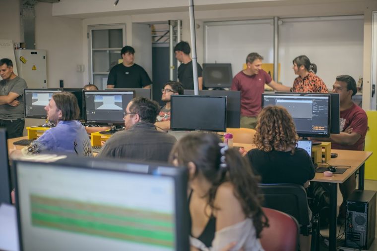 Los participantes adquieren herramientas clave en el Espacio Cultural Julio Le Parc. Foto: Prensa Gobierno de Mendoza