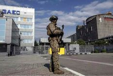 Central nuclear de Zaporiyia La central nuclear de Zaporiyia es controlada por Rusia. Foto: Efe.