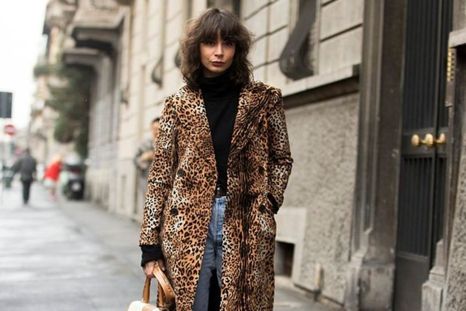 Distintas opciones para que vistas tus jeans preferidos con animal print Foto: Live About