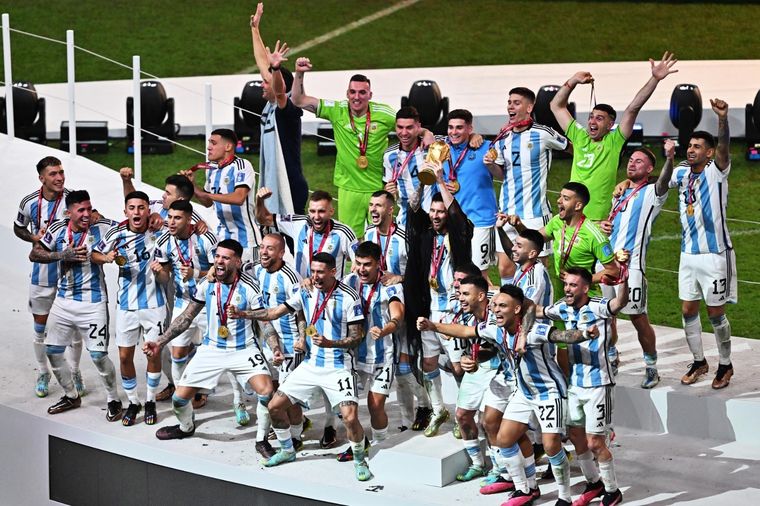 ¡Argentina, campeón del mundo! Foto: FIFA