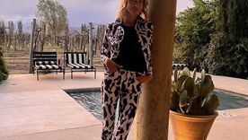 Angie Landaburu en Mendoza. Foto: Instagram