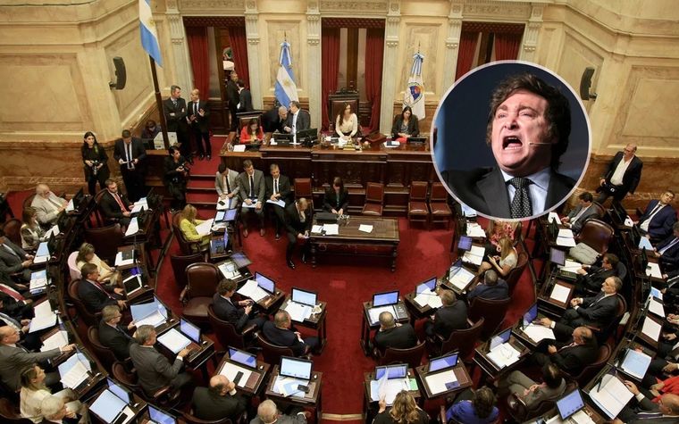 El Gobierno amenaza a los senadores que atenten contra el equilibrio fiscal.