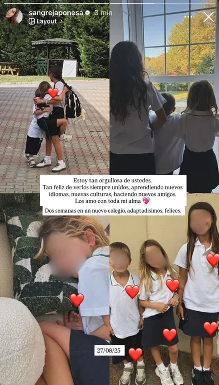 La historia de Instagram que hizo la China Suárez sobre la escolarización de sus hijos. La historia de Instagram que hizo la China Suárez sobre la escolarización de sus hijos.