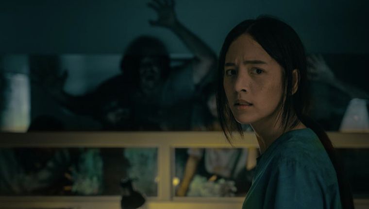 La película se ambienta en un hospital infectado de zombies. Foto: Archivo