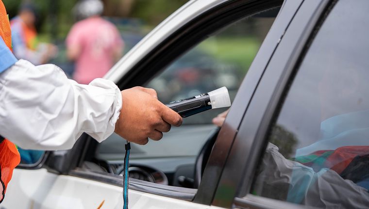 Tres conductores se accidentaron y dieron positivo de alcoholemia en la madrugada Foto: Prensa Gobierno