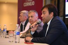 El intendente de Las Heras, Francisco LoPresti Foto: Twitter @lopresti_lh