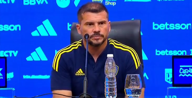 Herrón habló de su relación con el ex DT del club.