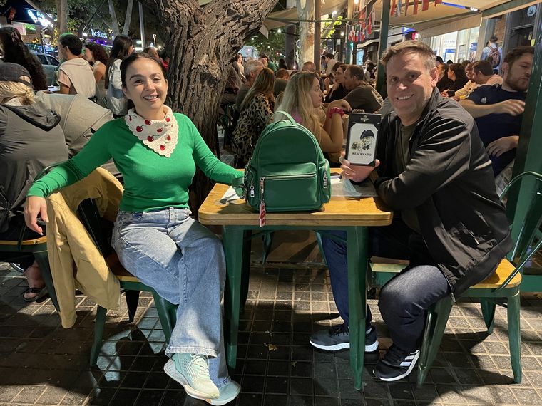 Ethel y Ezequiel marinovios en San Patricio. Ethel y Ezequiel marinovios en San Patricio.