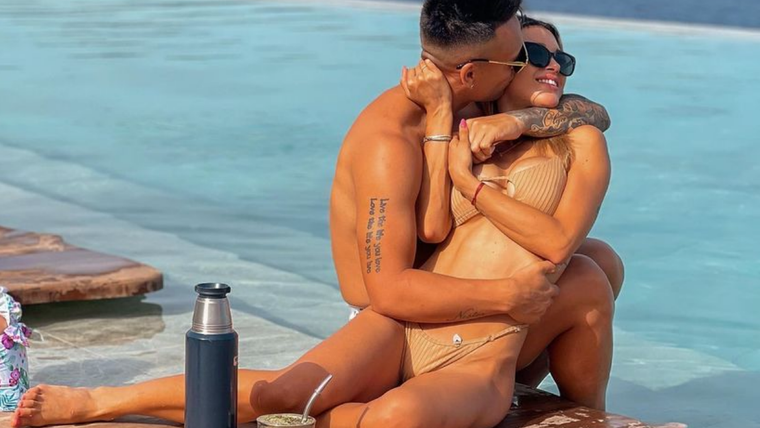 Lautaro y Agustina son una pareja super unida, y llena de proyectos. Foto: Fuente: imagen - instagram @agus.gandolfo