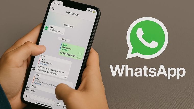 WhatsApp con nuevas funciones para los grupos.