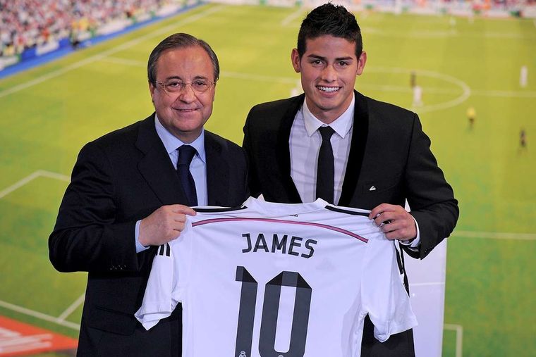 James estuvo a un paso de jugar en el Atlético. Foto: Goal.com