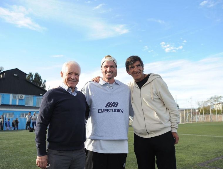 Estas fueron las zapatillas top elegidas por Rodrigo De Paul para visitar Racing Foto: Instagram