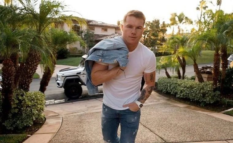 Canelo mostró su intimidad. Foto: Referee