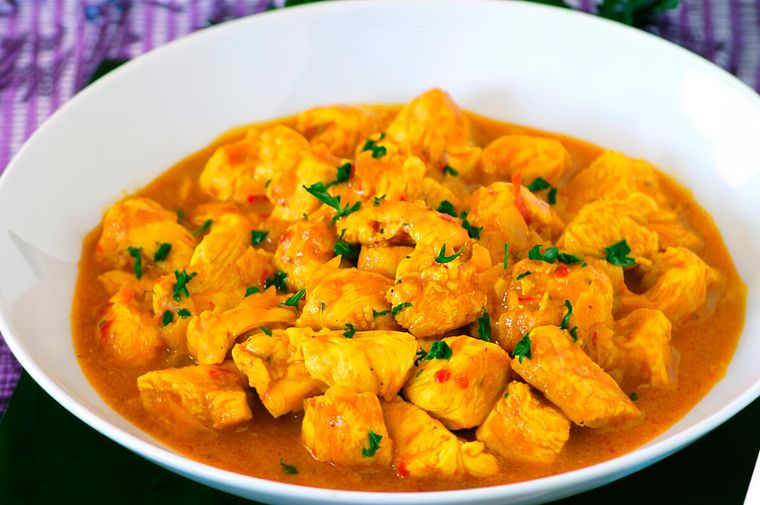 Prepará el pollo al curry más rico.