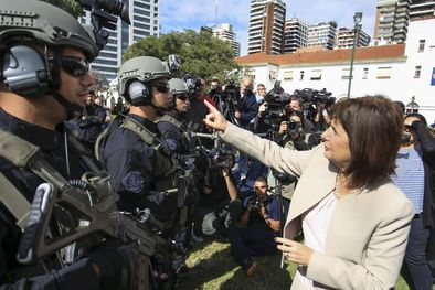 MDZol | Desembarco. Patricia Bullrich llega a Rosario para explicar el plan de seguridad. Foto: MDZ