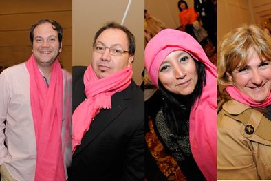 MDZol | Croce, Conte, Gallardo, García Sotelo y Azcurra. Glam persons. Foto: Alf Ponce / MDZ