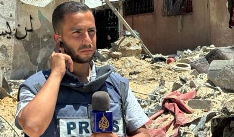 El periodista palestino Anas al Sharif, asesinado por Israel en Franja de Gaza. Foto Dpa