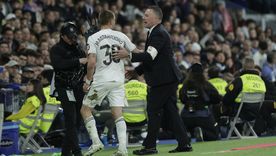 Noche negra para Mastantuono: jugó 20 minutos, insultó al árbitro y el Bernabéu lo despidió bajo una lluvia de silbidos.