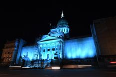 Encendido El Congreso Nacional fue sede de un áspero debate. Imagen ilustrativa.
