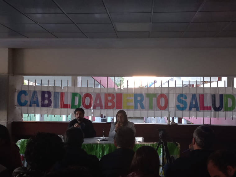 El quinto Cabildo Abierto del Hospital Garrahan del viernes 6 de junio. El quinto Cabildo Abierto del Hospital Garrahan del viernes 6 de junio.