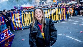 La periodista fue golpeada con un vaso y todo quedó filmado.&nbsp;