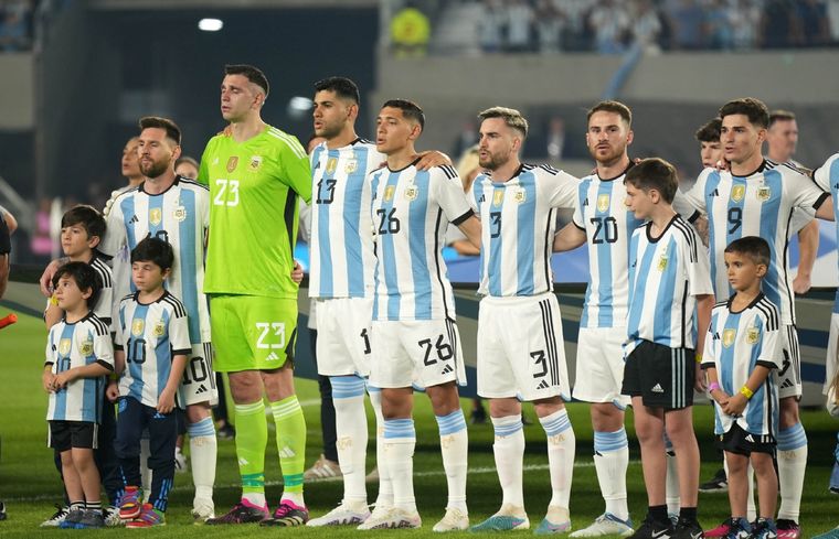 Argentina se mantiene como la mejor Selección del mundo. Foto: Archivo