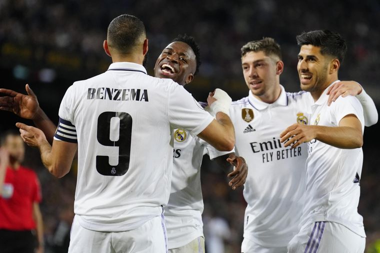 El Real Madrid humilló al Barcelona y avanzó a la final de la Copa del Rey Foto: EFE