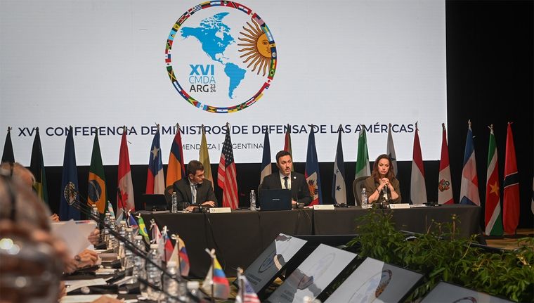 Finalizó la XVI Conferencia de Ministros de Defensa de las Américas, en Mendoza. Foto: Ministerio de Defensa