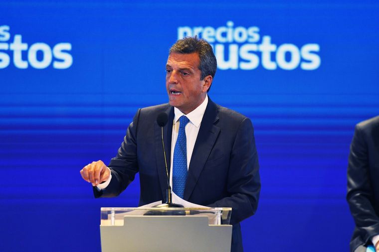 El Gobierno salió a defender a Sergio Massa y su gestión como ministro de Economía. Foto: Telam