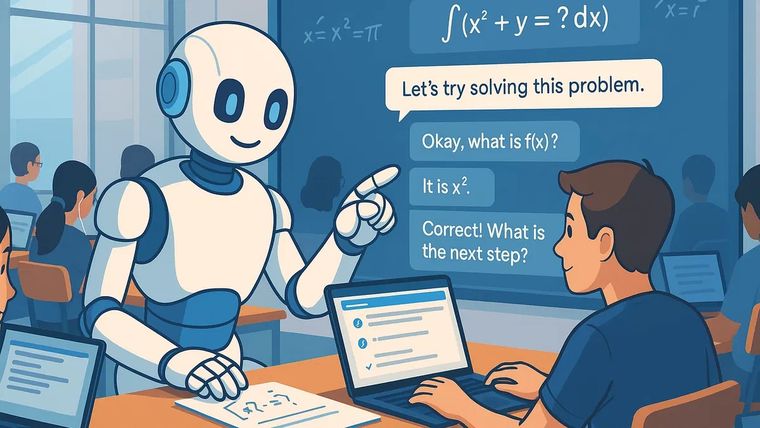 El método de MathGPT se basa en guiar con preguntas y no en dar respuestas. El método de MathGPT se basa en guiar con preguntas y no en dar respuestas.