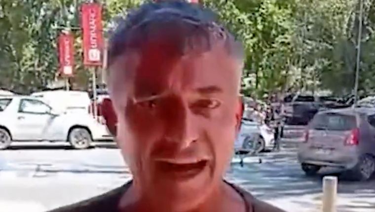 El video causó indignación en Chile. Foto: Captura de pantalla