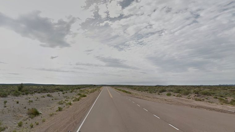 El accidente se produjo en la ruta 180. Foto: Captura