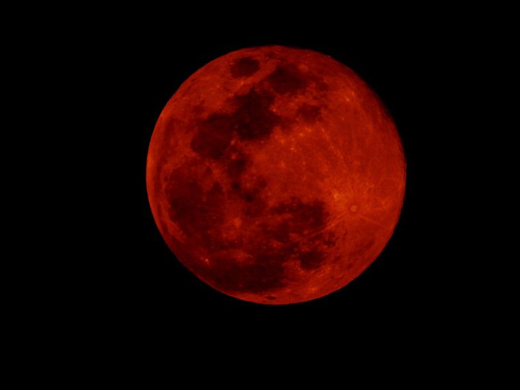 Luna de sangre.