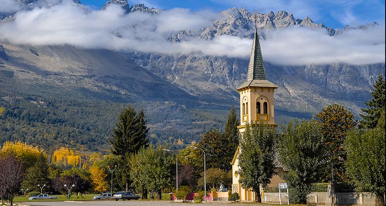 El centro de El Bolsón. El centro de El Bolsón. 