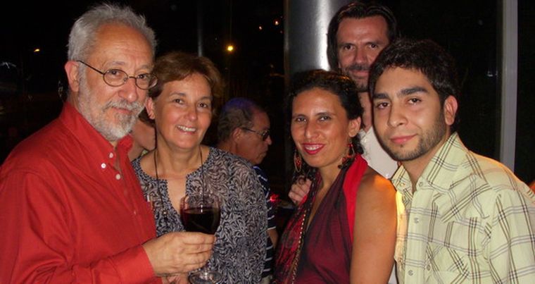 Luis Scafatti, Marta Vicente, Fernando Jereb, Lucía Coria y Juan Castillo. Foto: MDZ