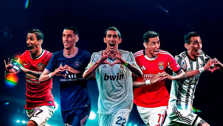 Ángel Di María le dedicó un último adió al fútbol europeo.