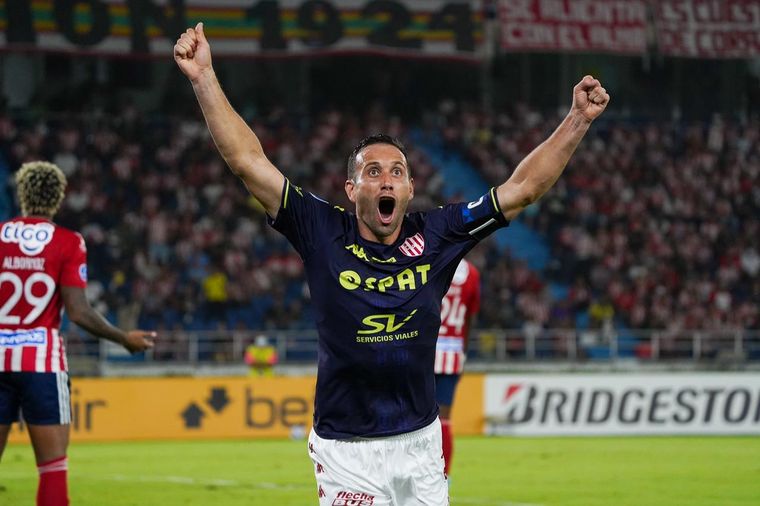 Unión logró un triunfazo en Colombia y está en octavos. Foto: @clubaunion