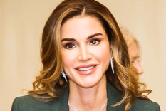 A Rania de Jordania le gusta vestir siempre a la moda Foto: Instagram @queenrania