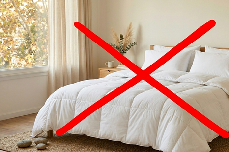 Adiós al edredón. Fuente: IA Gemini. Adiós al edredón. Fuente: IA Gemini.