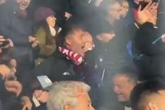 Retegui, como loco con el gol de su hijo ante el Central de Tevez. Retegui, como loco con el gol de su hijo ante el Central de Tevez.