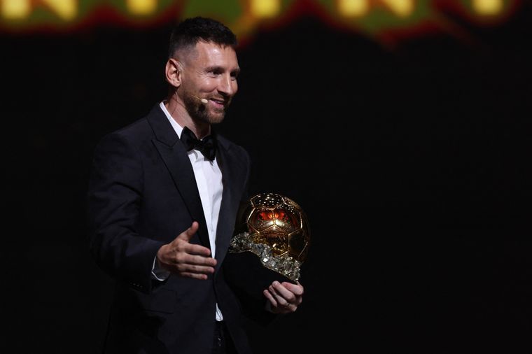 Messi, el Balón de Oro y la polémica. Foto: Noticias Argentinas