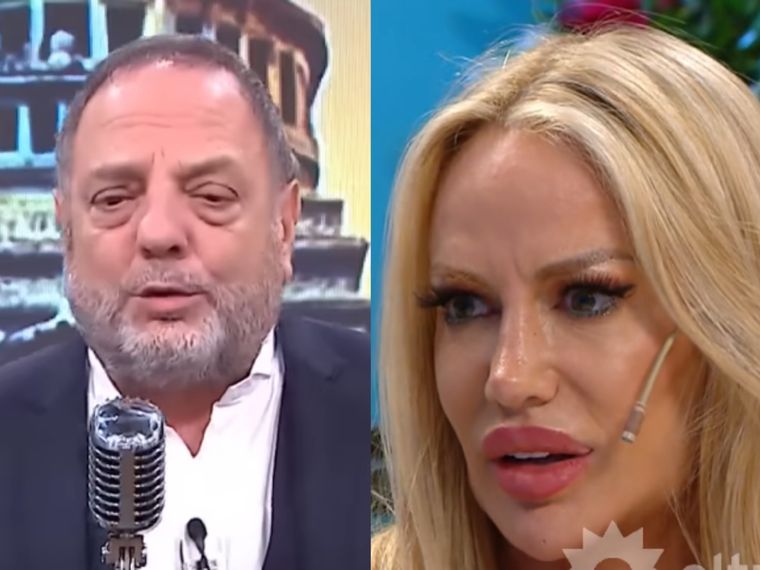 Baby Etchecopar entrevistó a Luciana Salazar en Radio Rivadavia por su conflicto con Martín Redrado. Foto: Captura de pantalla Youtube A24com/ Captura de pantalla Youtube Eltrece.