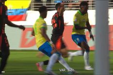 Se conocieron los audios de una de las jugadas más polémicas del partido. Foto: Captura Conmebol