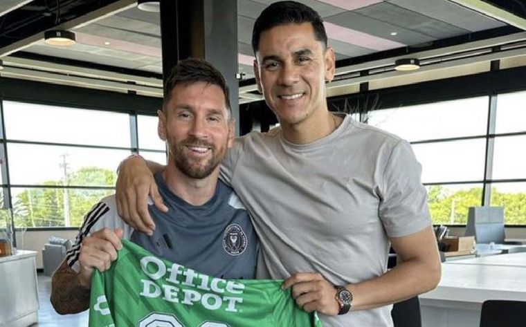 Óscar Ustari se refirió a la gran presencia de los hinchas de Boca en el Hard Rock Stadium. Foto: Archivo