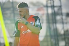 Demichelis analiza y trabaja pensando en Independiente Rivadavia Foto: @RiverPlate Demichelis analiza y trabaja pensando en Independiente Rivadavia Foto: @RiverPlate