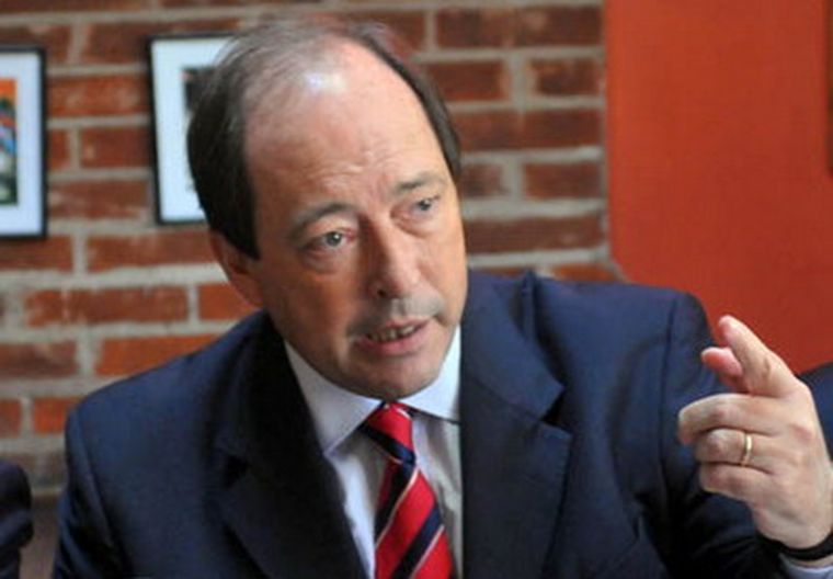 Sanz aseguró que sigue siendo candidato y quiere sumar a los cobistas. Foto: Télam