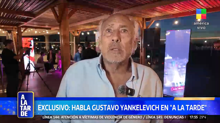 Gustavo Yankelevich opinó sobre Marcelo Tinelli. Foto: captura de video / América TV. Gustavo Yankelevich opinó sobre Marcelo Tinelli. Foto: captura de video / América TV.