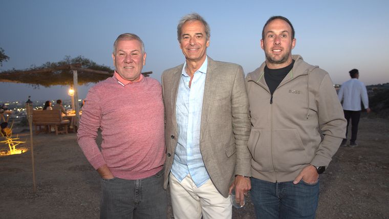 José Millán, Federico Migliavacca y Víctor Gullo. José Millán, Federico Migliavacca y Víctor Gullo.