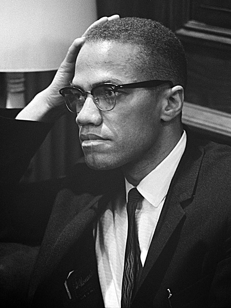 Malcom X. Malcom X.