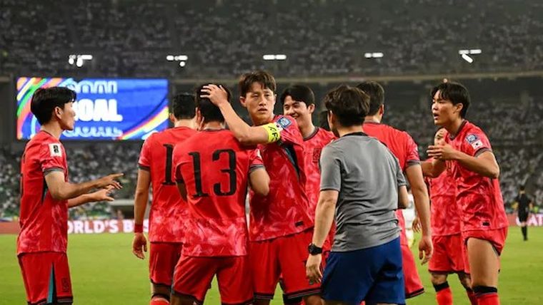 Corea del Sur se metió en el Mundial 2026. Corea del Sur se metió en el Mundial 2026.